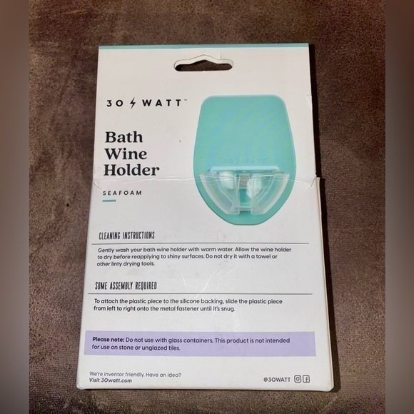 30 Watt Silicone‎ Wine Glass Holder - Picture 2 of 2